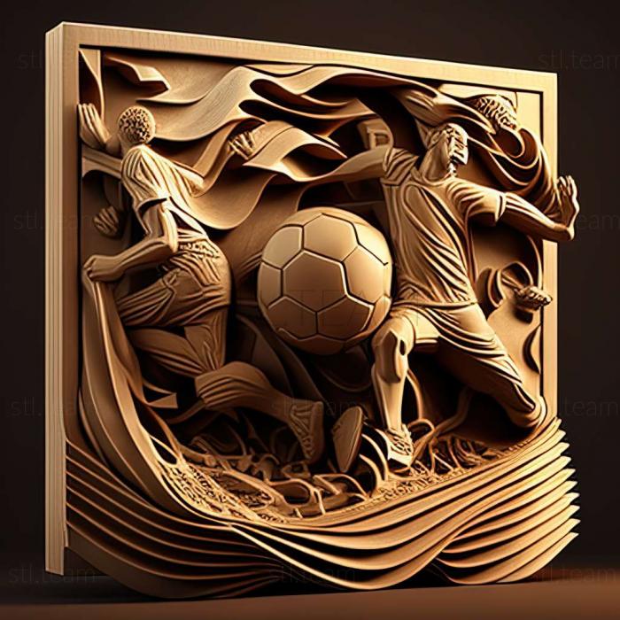 3D модель Чистий футбол (STL)